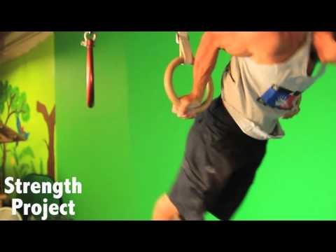 Aprender Como Hacer rings backward roll to support gimnasia anillos