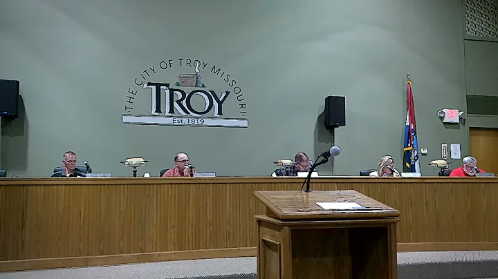 Board of Alderman Troy, Mo 11/21/22