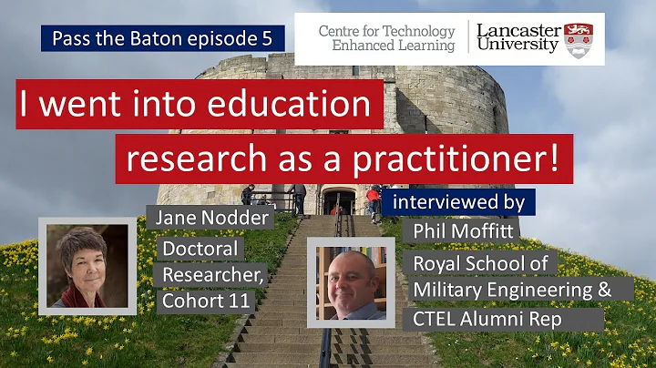 Episode 5: I went into education research as a practitioner! Jane Nodder and Phil Moffitt