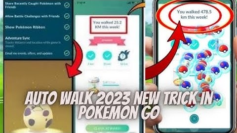 Auto Walk 2023 New Trick In pokemon Go |How to Auto Walk In pokemon Go |No Ban |Teleport