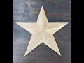 How To Make Wood Star Shown In Under 60secs How To Make Wood Star Shown In Under 60secs
