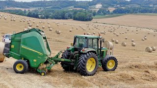 John Deere 6910 - 6430 - V461M | Vanara | Pressatura paglia