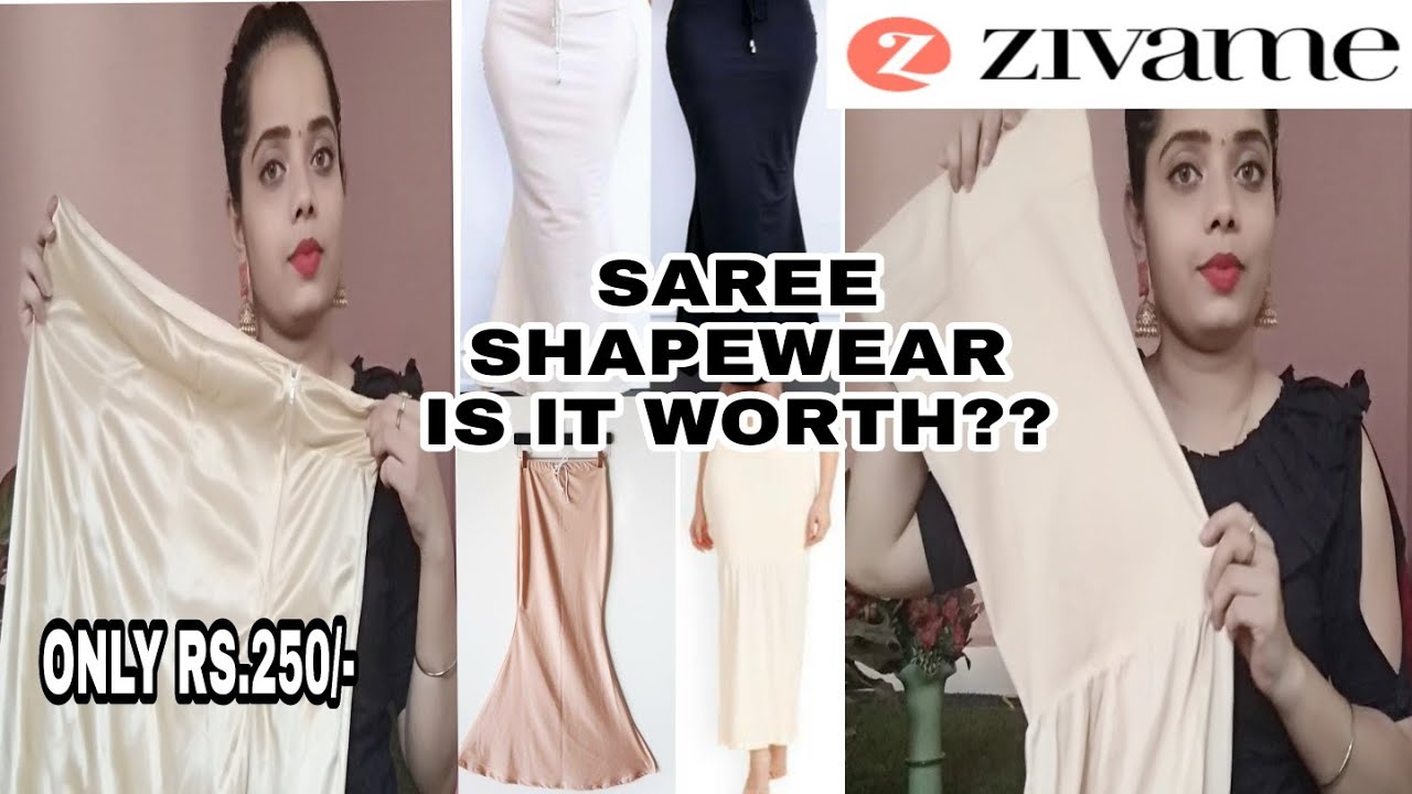 Zivame Saree shapewear Review  Saree shapewear works or not
