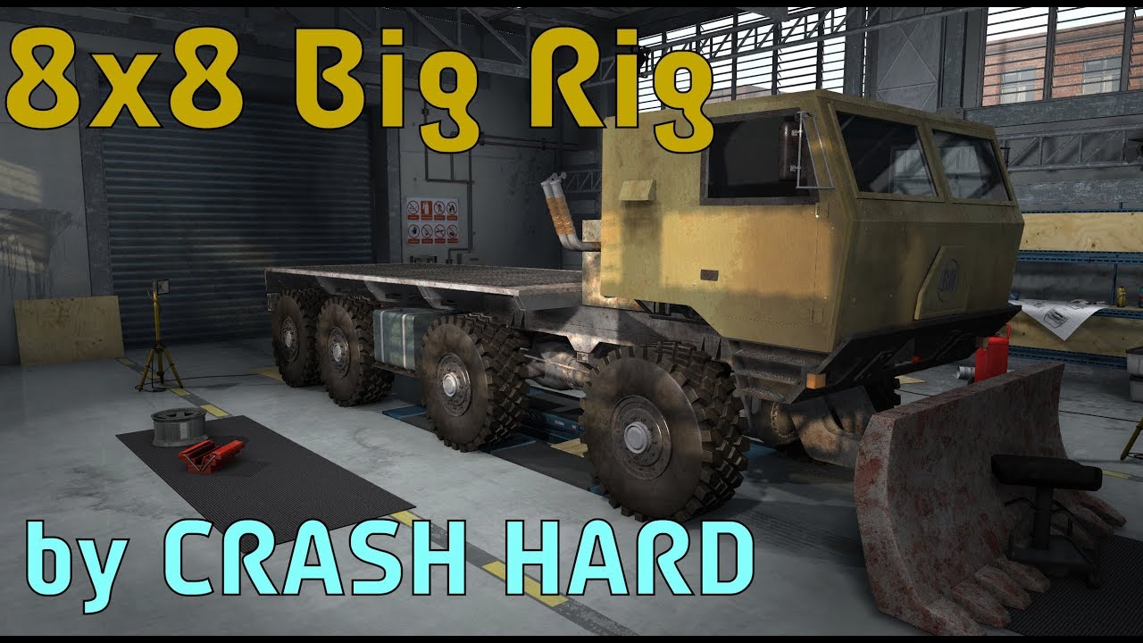 Dig Rig Beamng Mod BeamNG.Drive Mods - 8x8 Big Rig by Crash Hard - YouTube