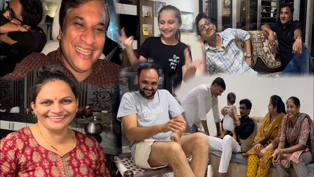 આજે સાંજે ફઈના ઘરે ફુલ ધમાલ મસ્તી કરી.  વેદાંત ને કાનમાં શું પ્રોબ્લેમ આવી ગયો?