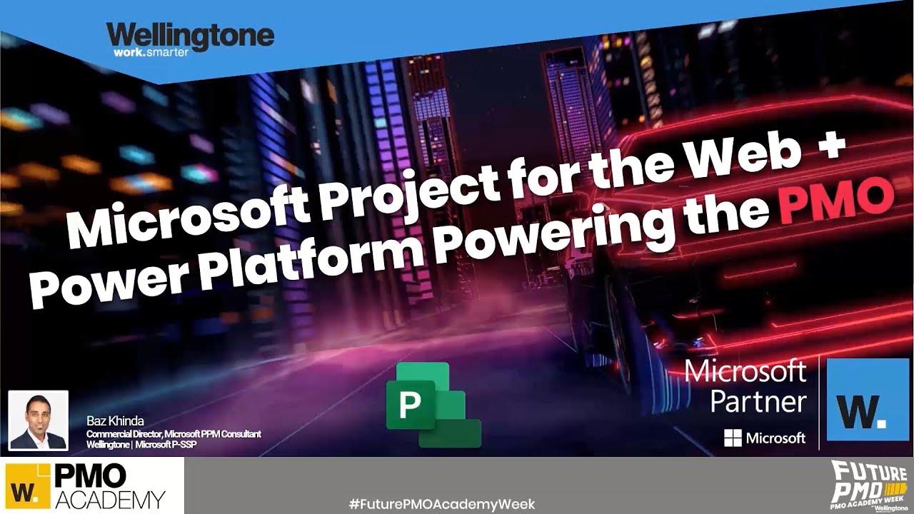 Microsoft Project for the Web + Power Platform Powering the PMO - Baz ...