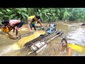 HIDDEN TREASURE IN RIVER.! HOW TO FIND GOLD WITH DREDGING GOLD MINING ~ NEHIRDE ALTIN ARAMAK