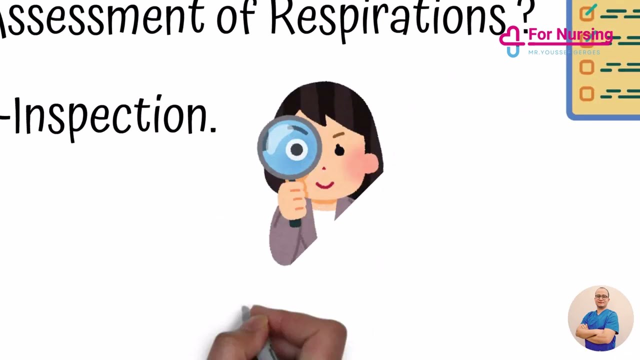 شرح التنفس في التمريض | محاضرة Respiration بطريقة بسيطة وسهلة 🫁