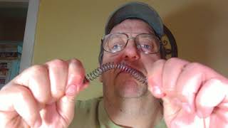 Flat spring guide rod and 17lb recoil spring