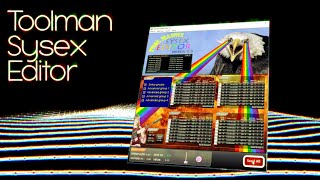 How to use Toolman Sysex Editor