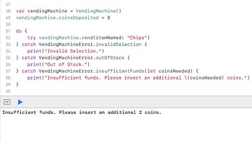 Error Handling in Swift