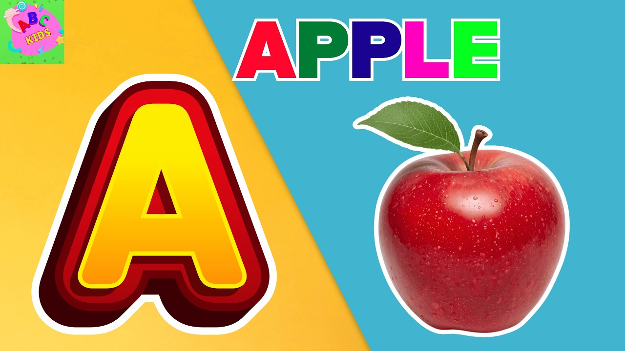 🎶🎤A is for Apple : ABC Phonics Song | 1 to 20 Numbers Counting and ABCD ...