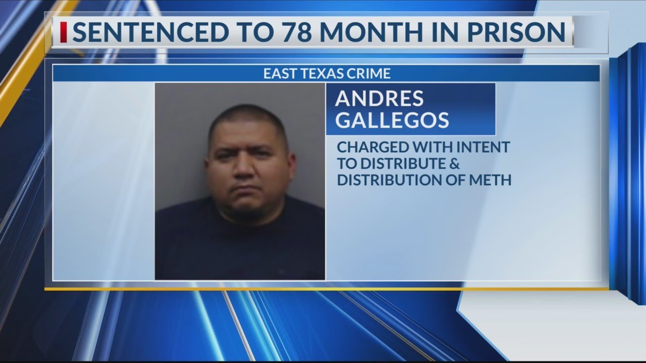 Jacksonville man sentenced to federal prison for meth charges - YouTube