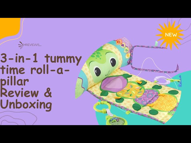 3-in-1 TUMMY TIME ROLL A PILLAR REVIEW & UNBOXING #review #baby