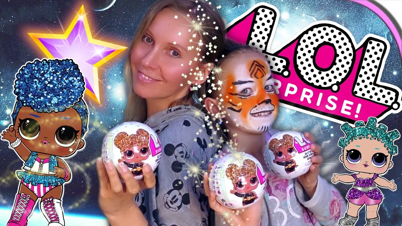 LOL Surprise GLITTER SERIES ⭐ Suche nach Goldkugeln! 🤩 L.O.L. FIGUREN auspacken 💖 deutsch
