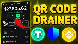 🚀USDT QR Code Drainer - The Most Realistic Script of 2026