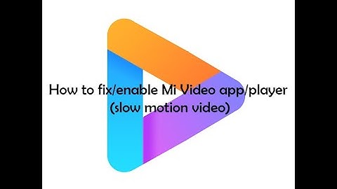 How to fix/enable Mi Video app/player (slow motion video) | Pocophone F1 | Xiaomi  | RedMi | No root