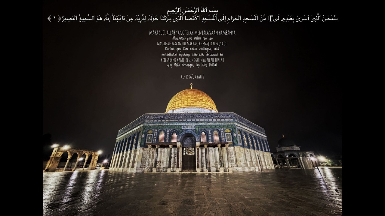 NIGHT OF ASCENSION : AQSA PILGRIMAGE 2026