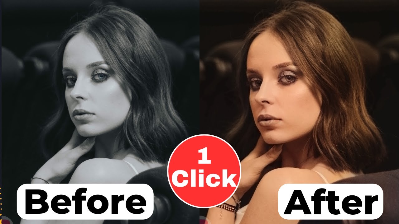 Black And White Photo Ko Color Kaise BanayeBlack And White Image