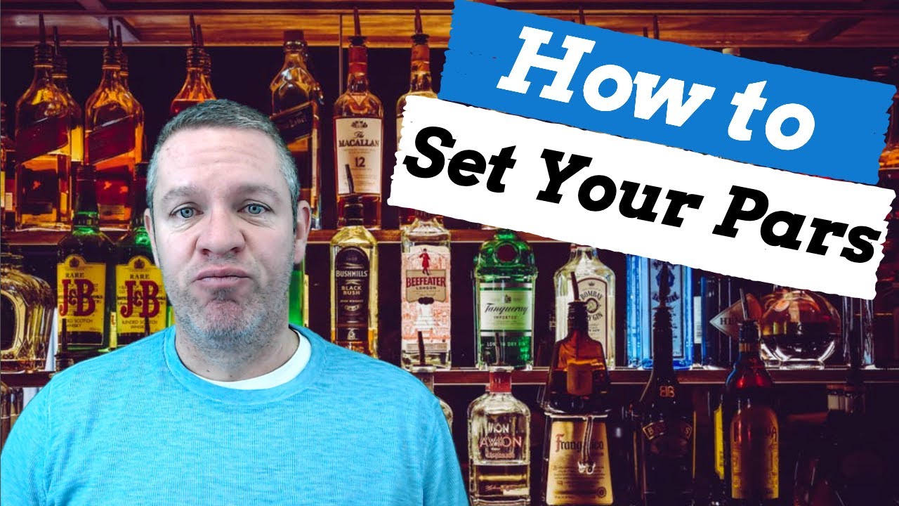 How to Set Your Pars & Re-Order Points [Bar Inventory]