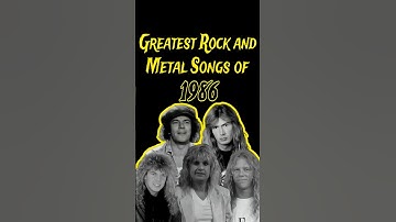 Greatest Rock and Metal Songs"1986"
