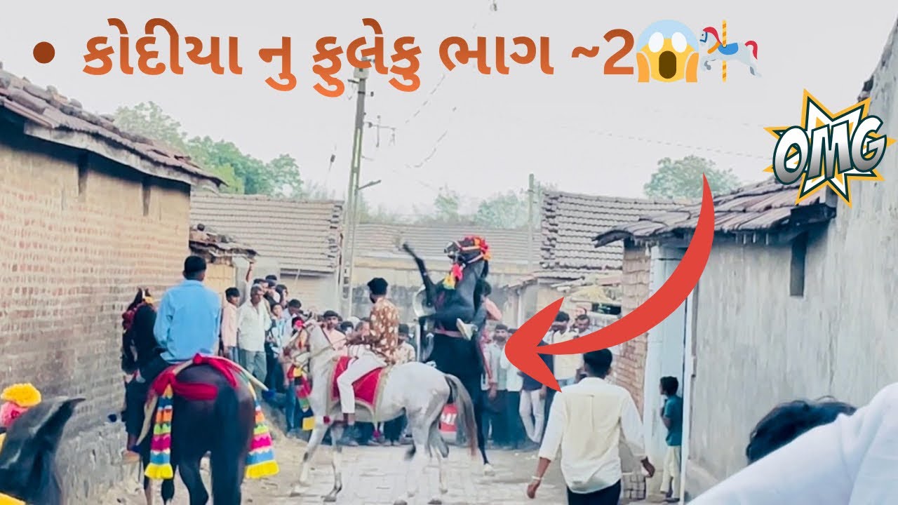 કોદીયા નું ફુલેકું જોવો વિડિયો ? 😱🎠 part ~ 2