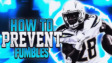 How To Prevent Fumbles In Madden 20
