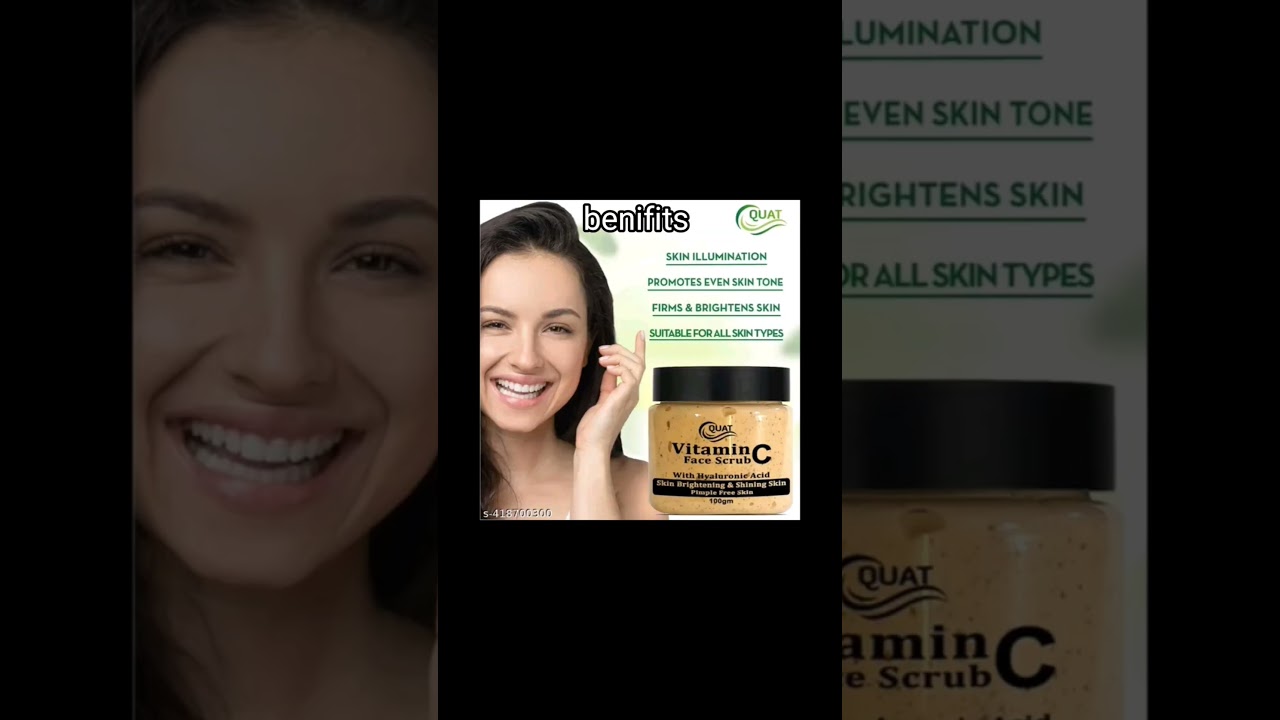 detan vitC face scrub ✨.         