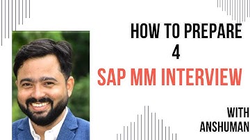 INTERVIEW QUESTIONS SAP MM|SAP MM FREE COURSE|फ्री मै सीखे सैप|MATERIAL MASTER#learnwithanshuman