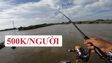 1 NGÀY CÂU CÁ CHẼM ĐẦM DỊCH VỤ 500K 1 NGƯỜI Ở BÌNH ĐẠI BẾN TRE