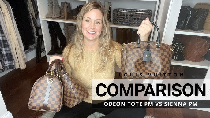 I CHOSE THE LOUIS VUITTON ODEON TOTE PM OVER THE LV NANO NOE