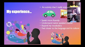 Strategies  to learn a foreign language (Video) - Lucia Rebollo, Roberto Graham and Alejandro Burgos