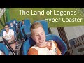Турция.Белек.Тематический Парк Легенд.Горка Hyper Coaster.The land of Legends