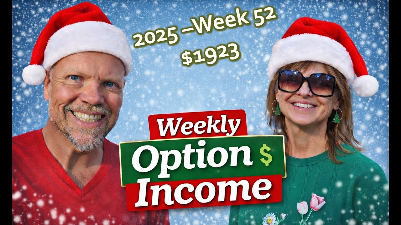 Weekly Options Income Update — Covered Calls & Cash-Secured Puts (Week 52)