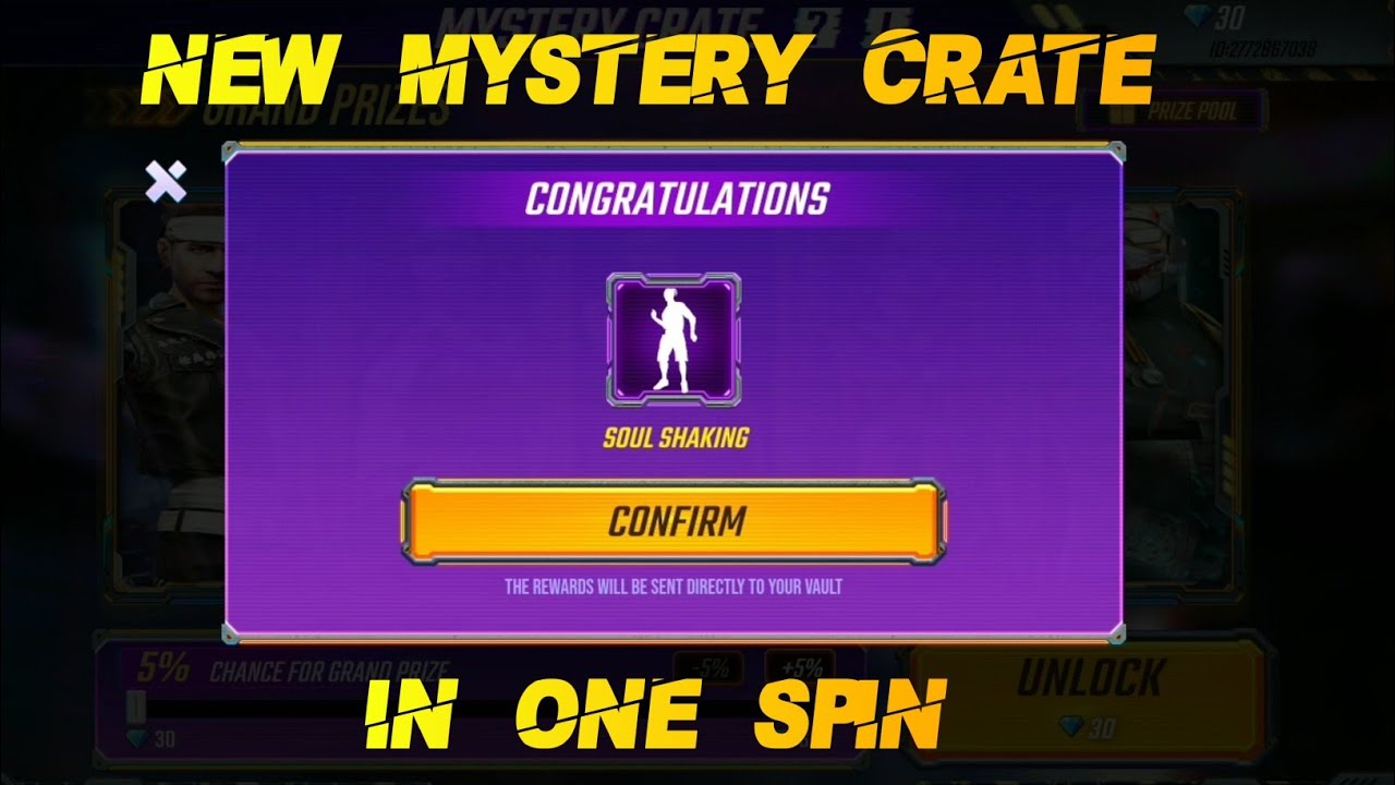 New Mystery Crate Event | Freefire New Event Today | Freefire New Event | New Event Freefire |
