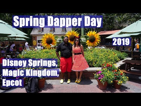 spring-dapper-day-2019---disney-springs,-magic-kingdom,-epcot---walt-disney-world