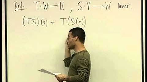 56 -  Operations on linear maps