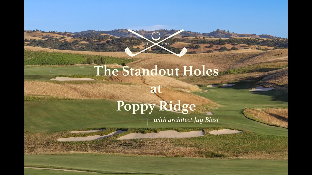 Poppy Ridge Map The Standout Holes at Poppy Ridge, with Jay Blasi - YouTube