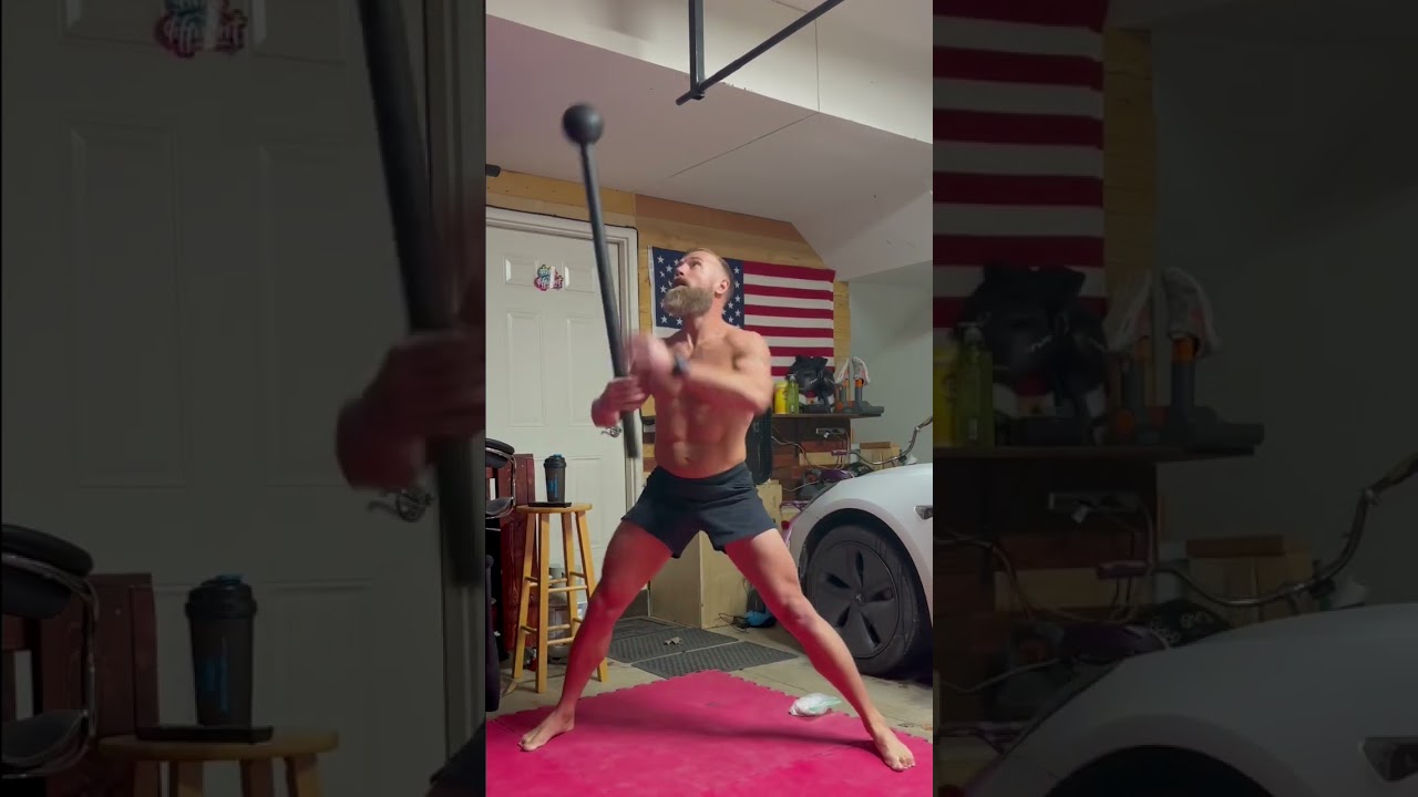 Mace Bell Side Lunge Touchdown