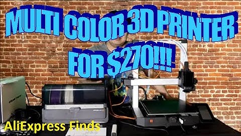 Affordable Multi Color 3D Printers Are Finally Here!