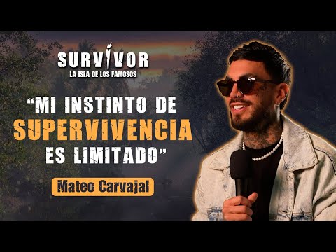 "Lo más difícil de Survivor, la isla de los famosos es estar lejos de Salvador": Mateo Carvajal