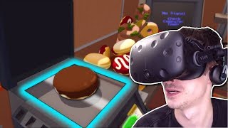 WORKER PHOTOCOPIES DONUTS & BECOMES RICH!  Job Simulator Gameplay  HTC Vive VR