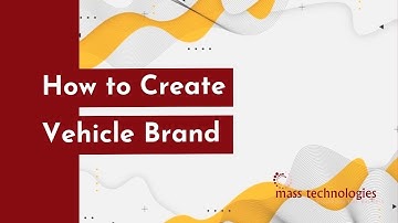 How to Create a Vehicle Brand - Auto Garage Management Software Dubai