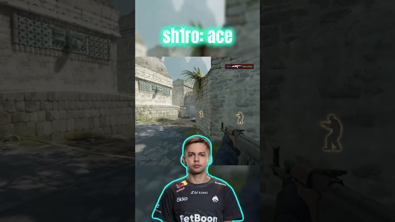 sh1ro holds round ACE: every shot minus enemy, Spirit top 