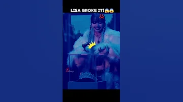 Bts Of Lisa Breaking The Glass In The FUTW Blackpink 