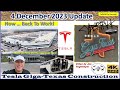 W Superchargers, Parking Garage 7+ Levels, S Extension grows! 4 Dec 2023 Giga Texas Update (07:45AM)