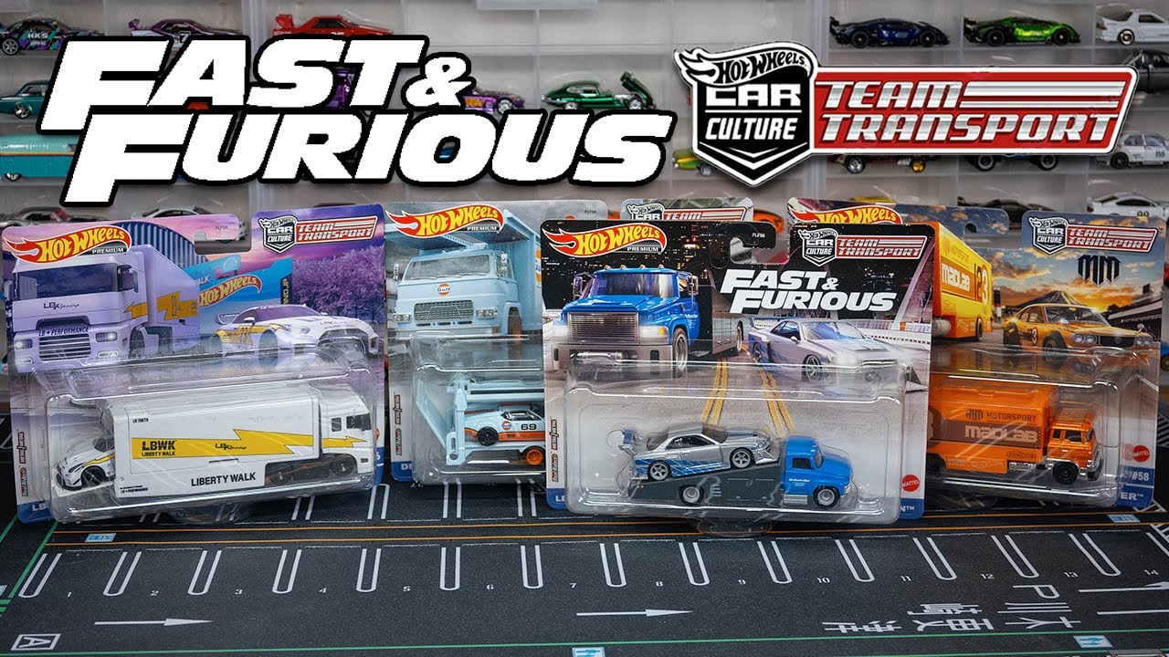 Hot Wheels 2023 Team Transport Mix B - Fast & Furious! - YouTube
