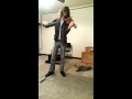 Electro Acoustic violin improv