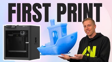 How to Print FIRST PRINT on Bambu P1P & P1S