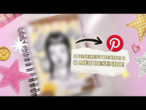 O PINTEREST DECIDE O MEU DESENHO! | Ana Lulu